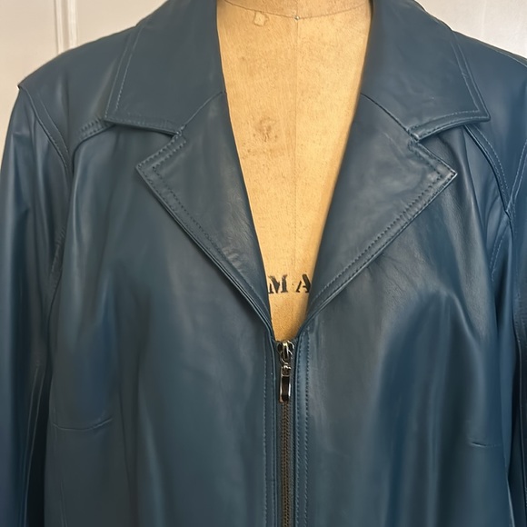 Denim&Company Leather Jacket - Picture 7 of 10